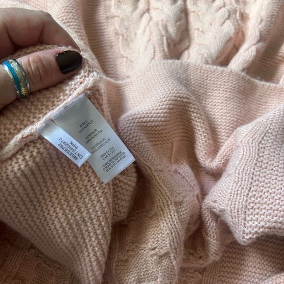 Calvin Klein Pink Cowl Neck Sweater - Picture 5 of 5
